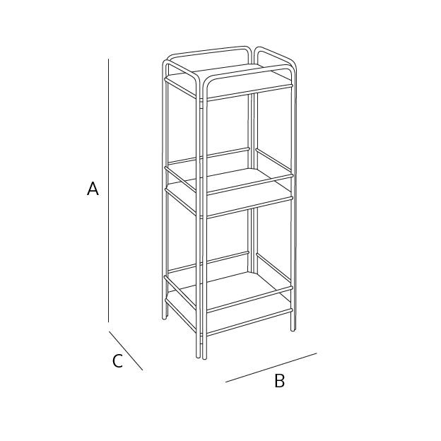 STEEL AND GLASS STORAGE UNIT | Zara Home Canada