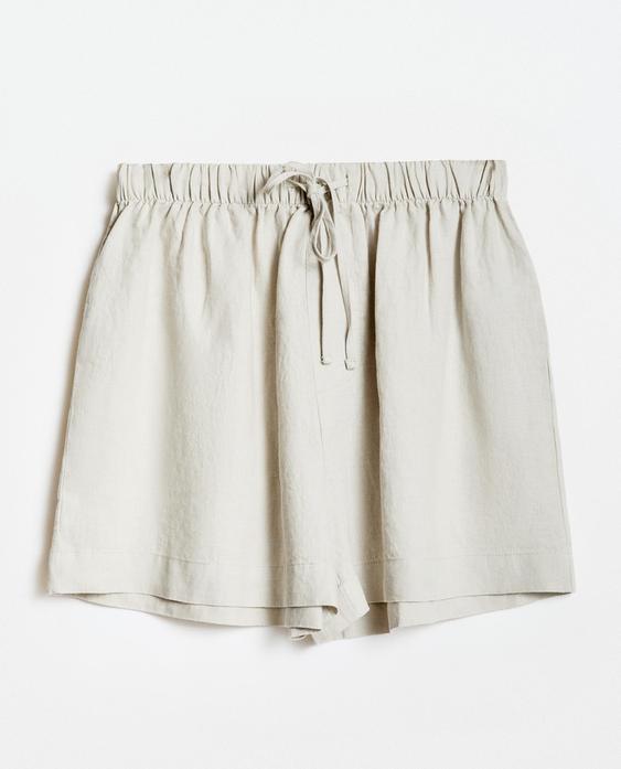 LINEN SHORTS