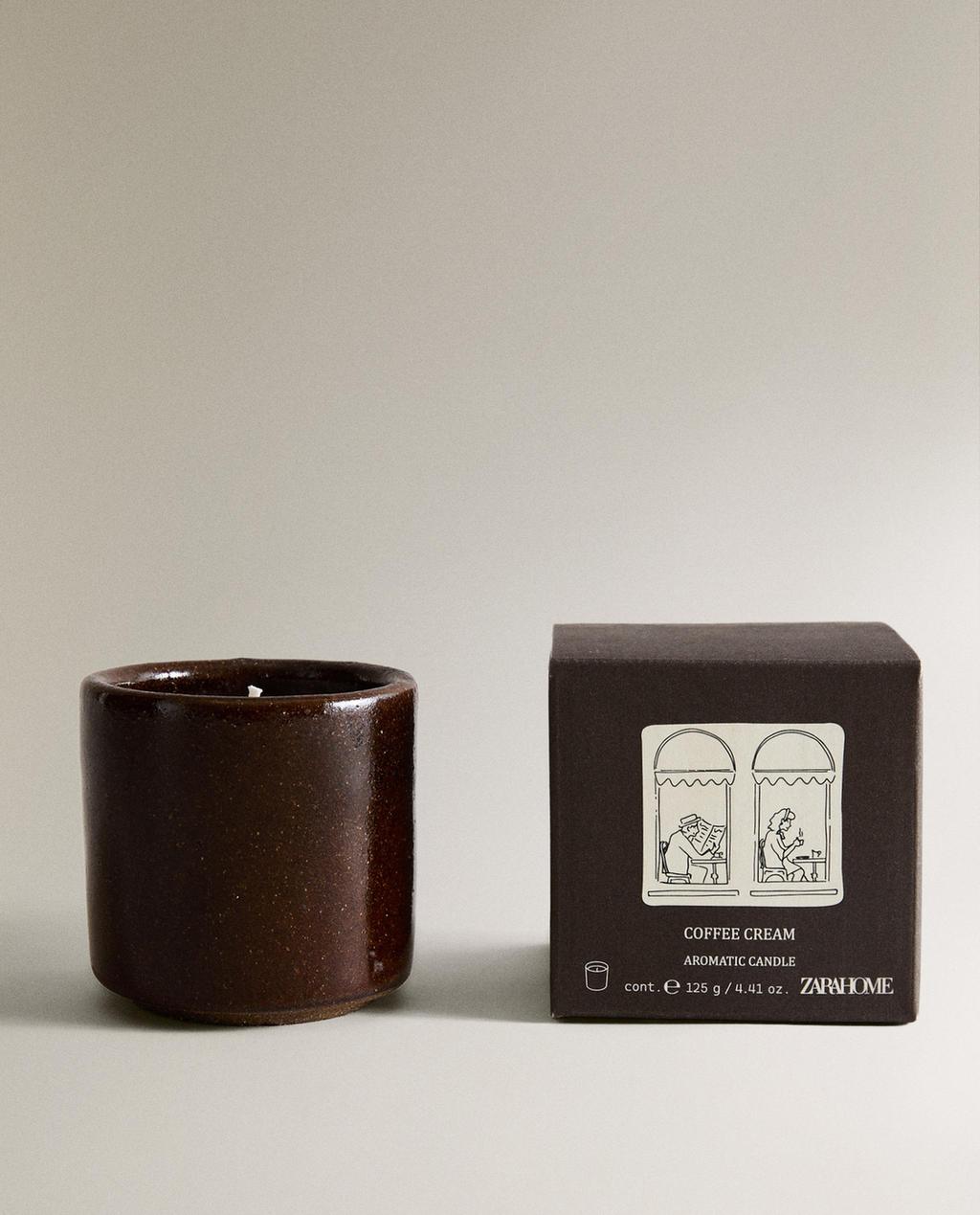 (125 G) BOUGIE PARFUMÉE COFFEE CREAM