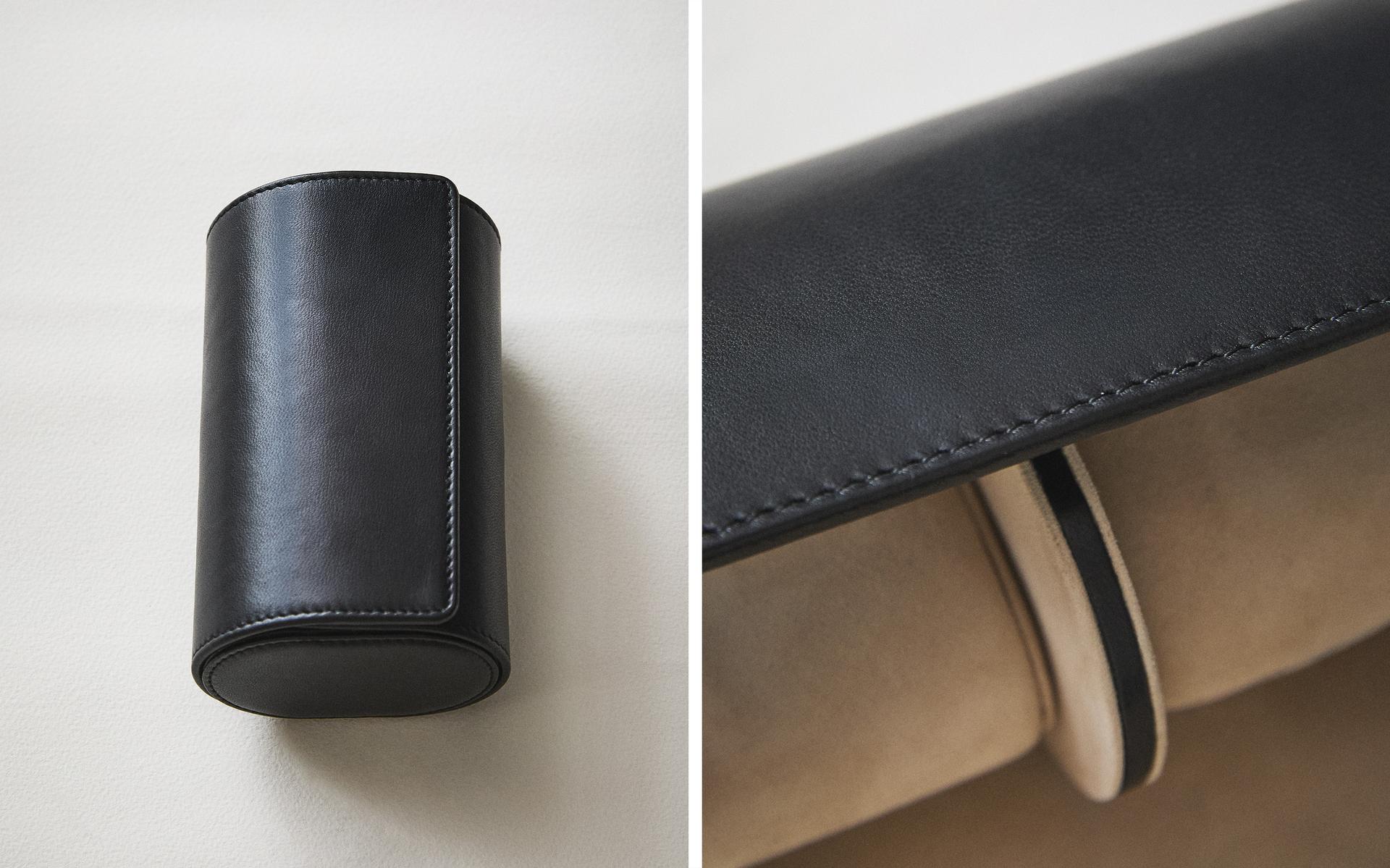 LEATHER WATCH HOLDER