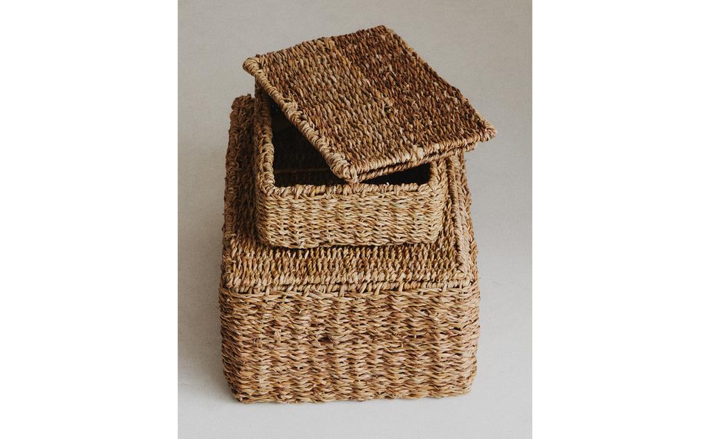 CESTA SEAGRASS TAPA