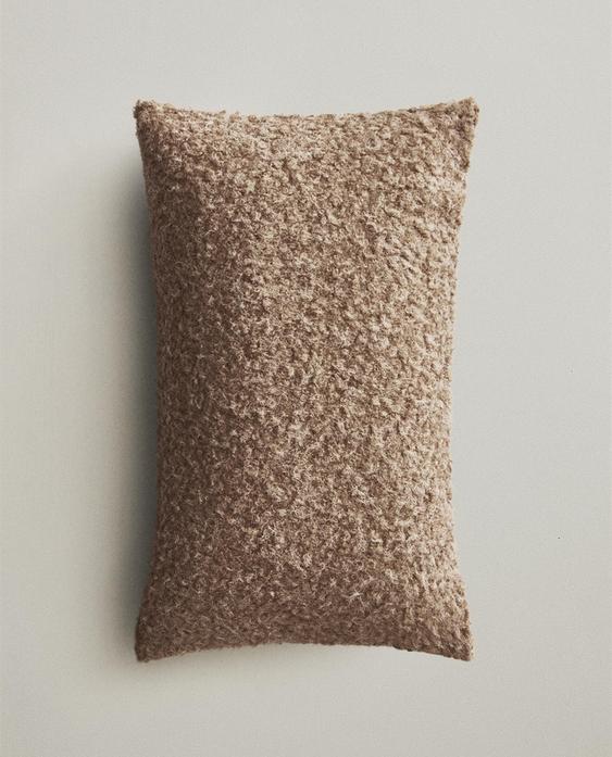 BRUSHED FAUX FUR CUSHION COVER