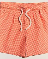 MAILLOT DE BAIN DE PLAGE ENFANT À CARREAUX