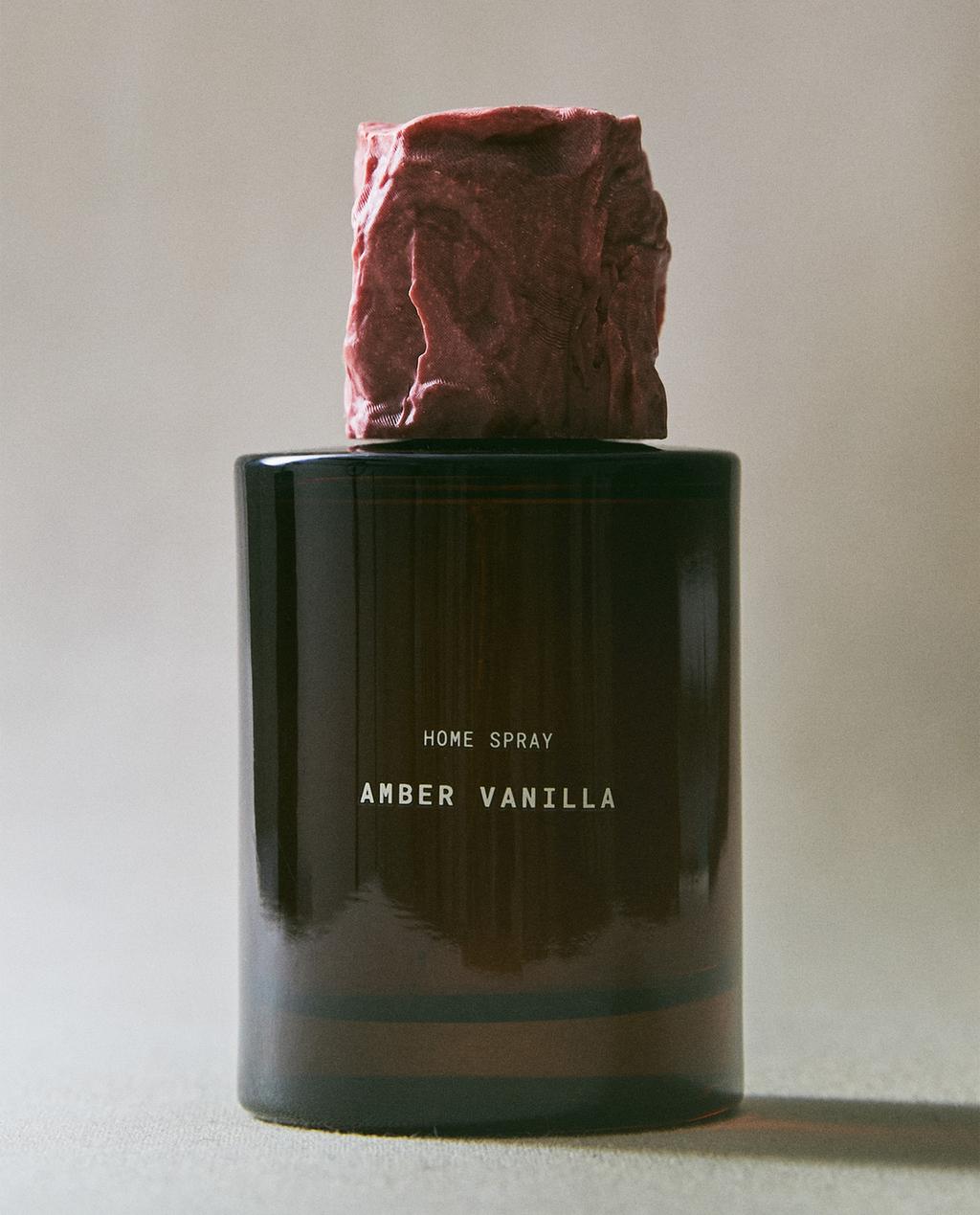 (100 ML) AMBER VANILLA AIR FRESHENER SPRAY