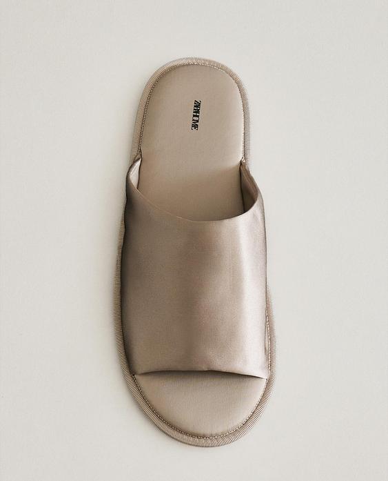 ZIJDEN OPEN SLIPPERS