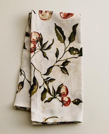 PACK SERVILLETAS ESTAMPADO TOMATES (PACK DE 2)