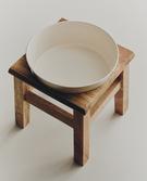 PET FOOD BOWL WITH STAND