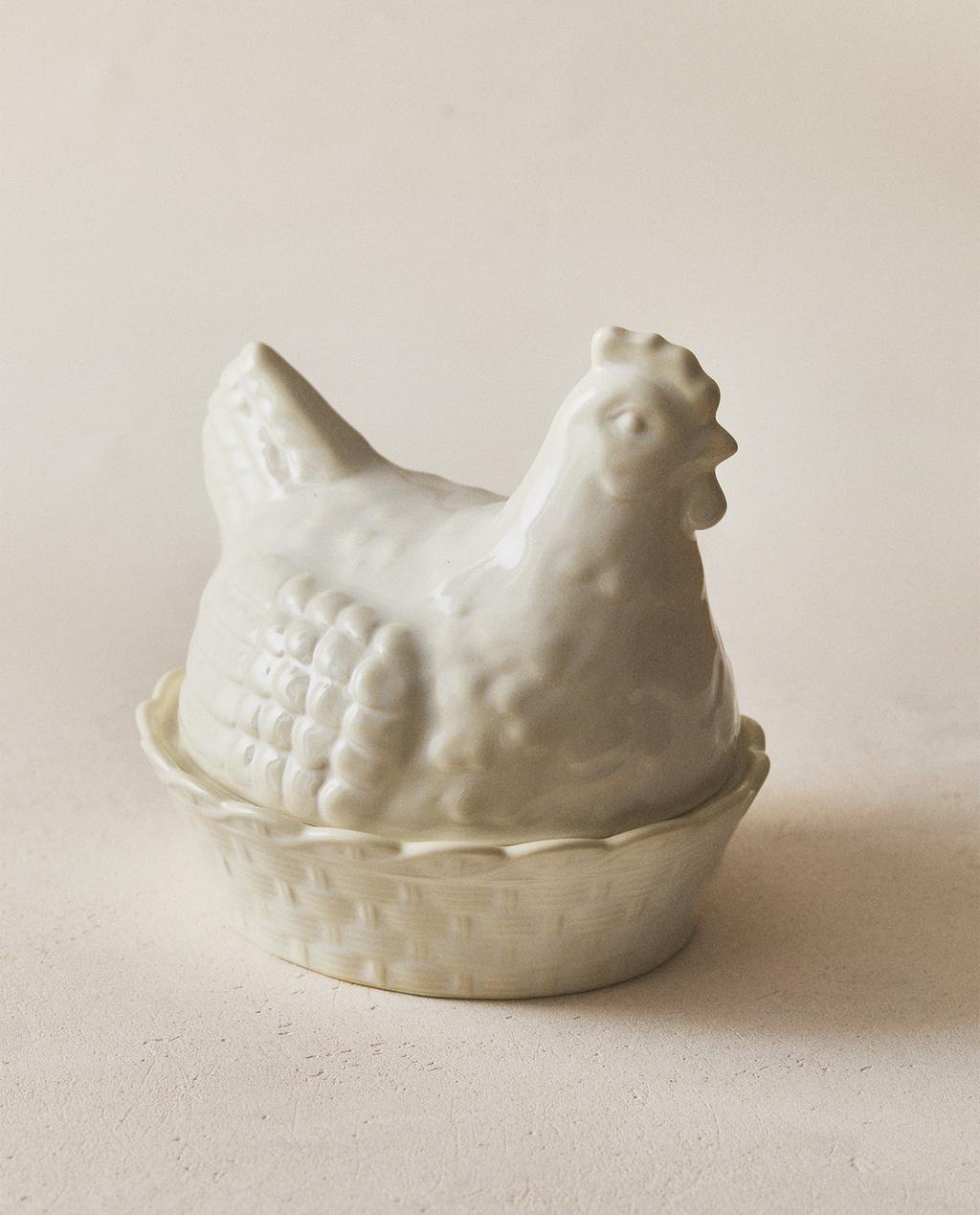 TARRO CERÁMICA GALLINA