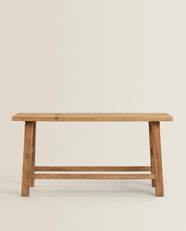 ELM WOOD BENCH