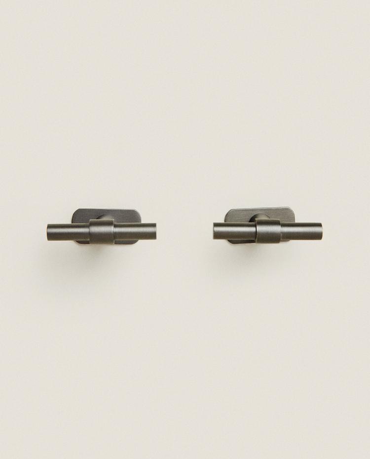 PACK OF LONG METAL HANDLES (PACK OF 2)