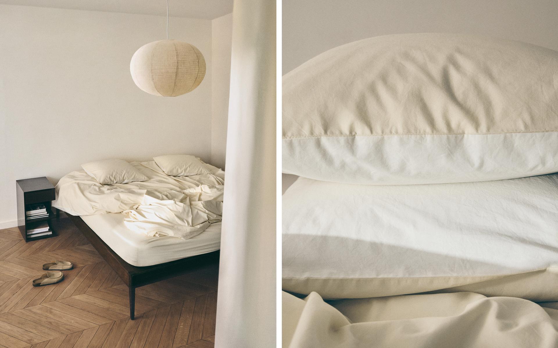 REVERSIBLE PERCALE COTTON DUVET COVER