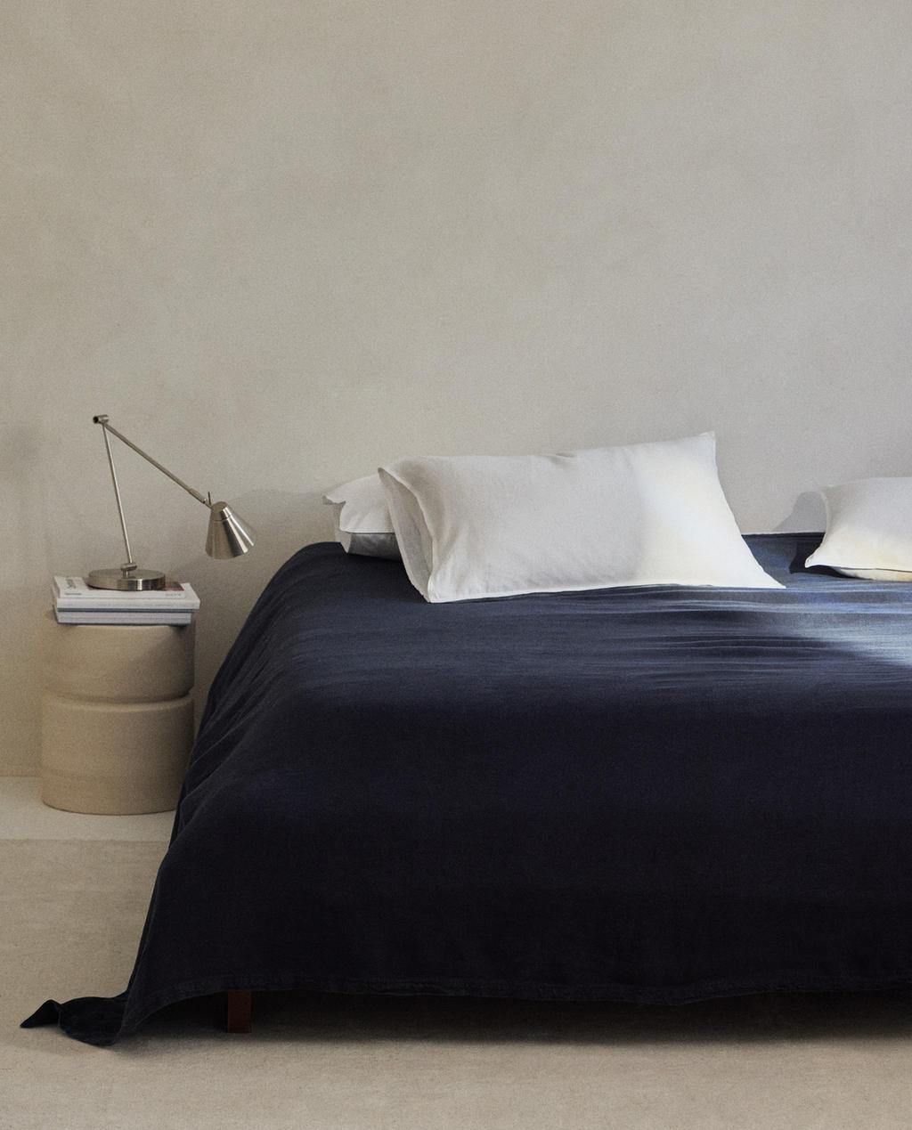 WASHED LINEN BEDSPREAD (400 GXM²)