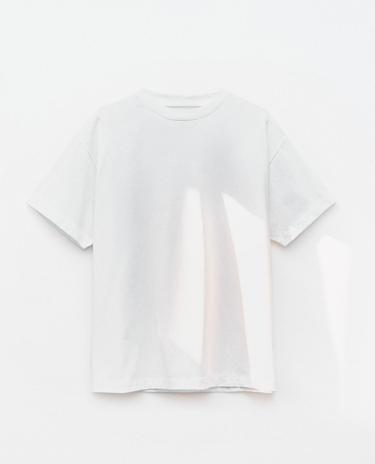 KORTÄRMAD T-SHIRT I BOMULL