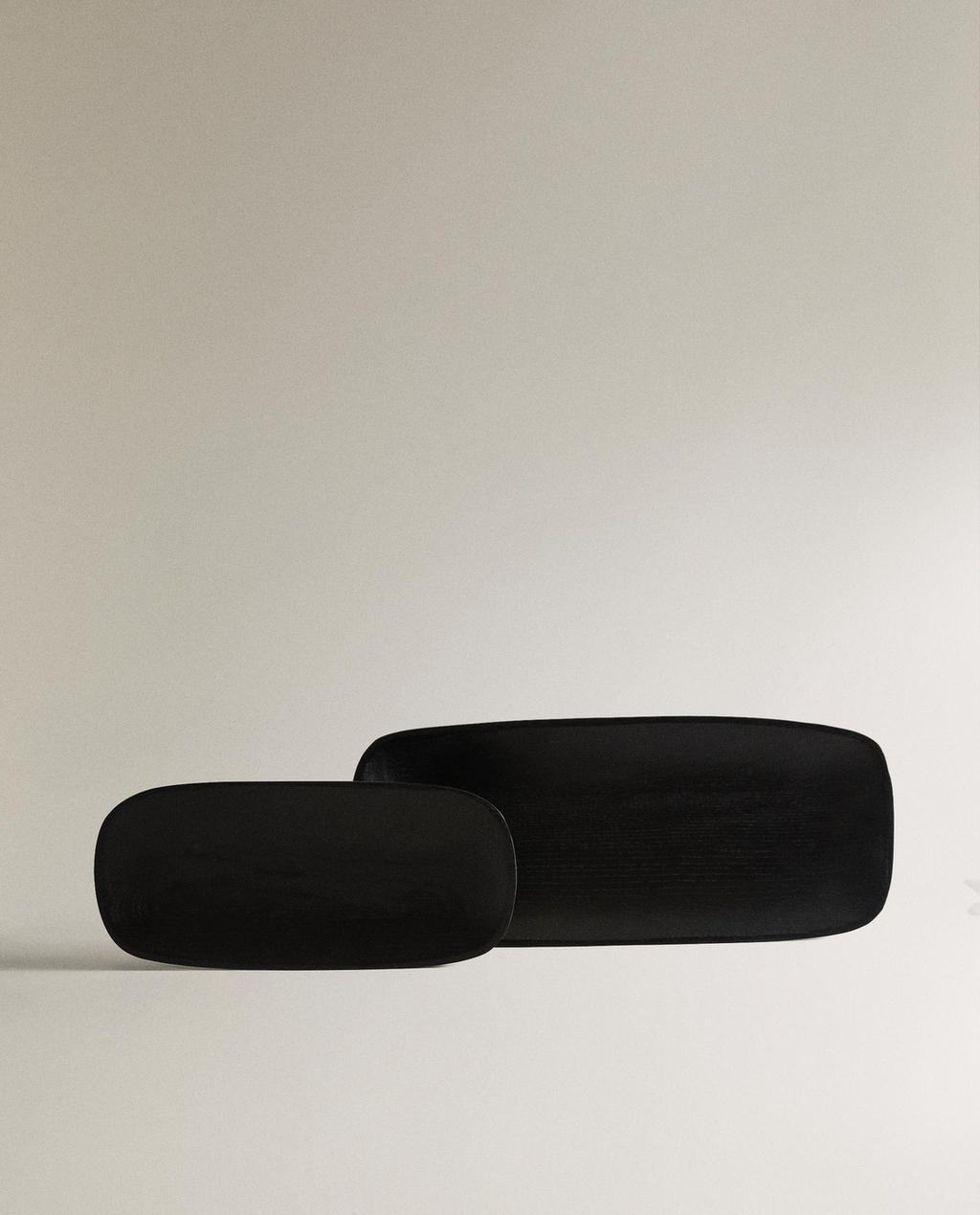 DARK WOODEN TRAY