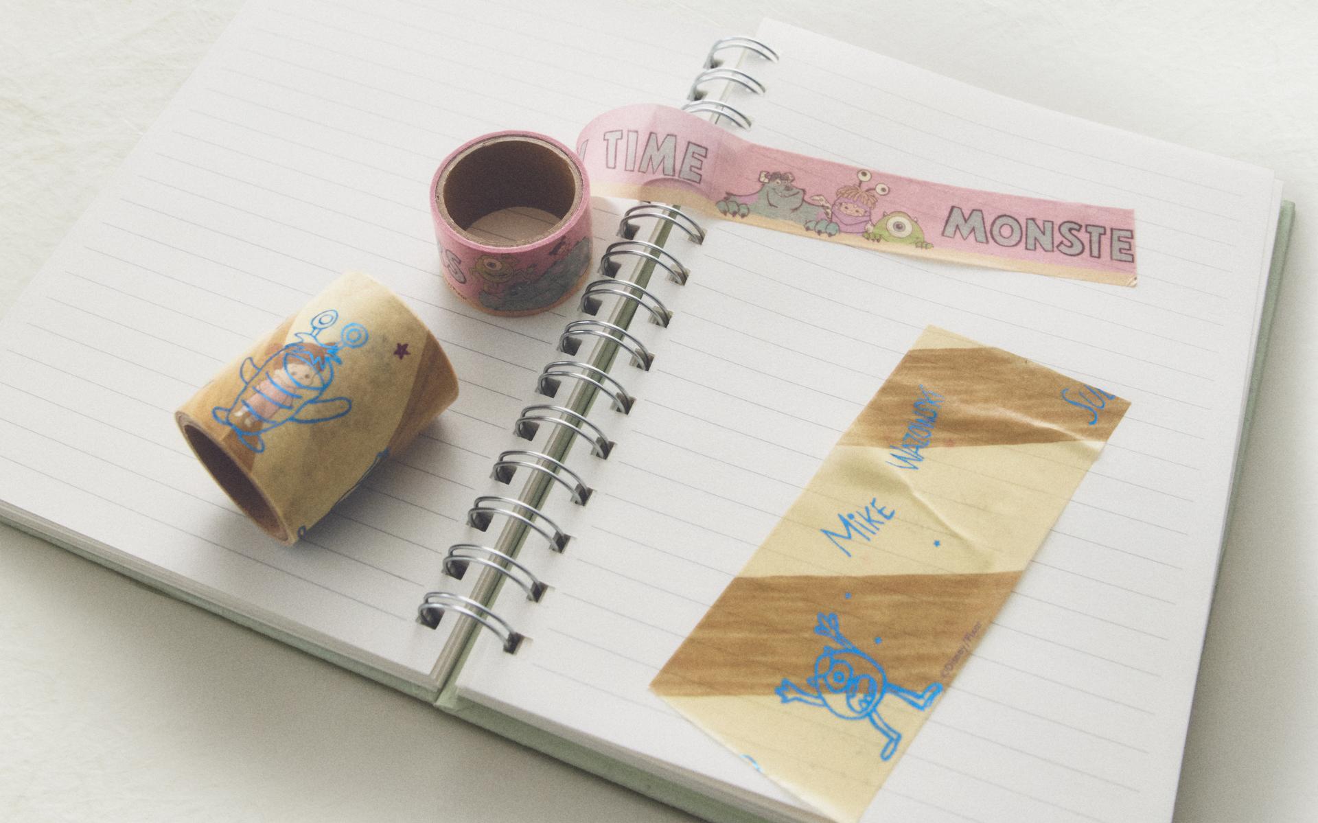 PACK CINTA ADHESIVA INFANTIL MONSTRUOS, S.A. ©DISNEY/PIXAR (PACK DE 2)