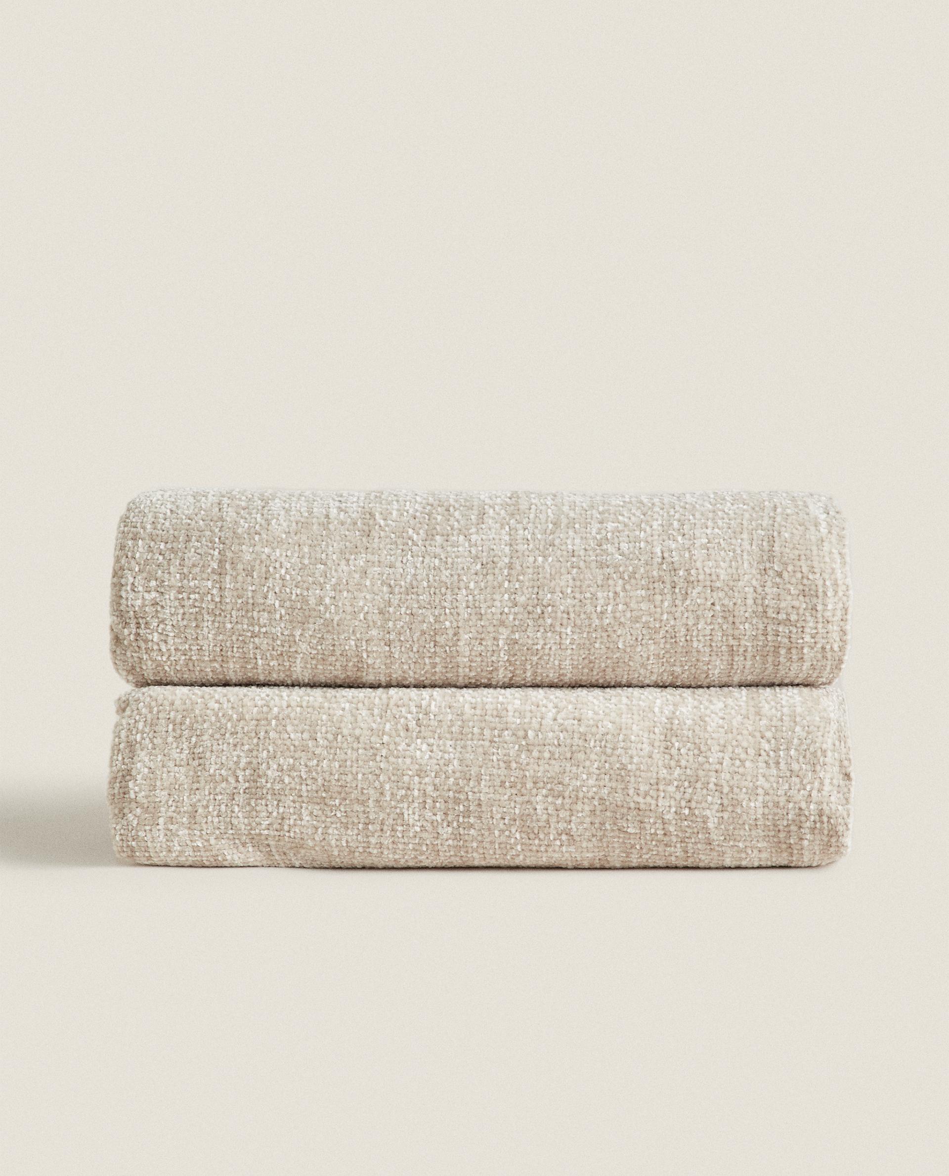 ZARAHOME ブランケット ストライプ柄 コットン ブランケット | Zara Home 日本/Japan