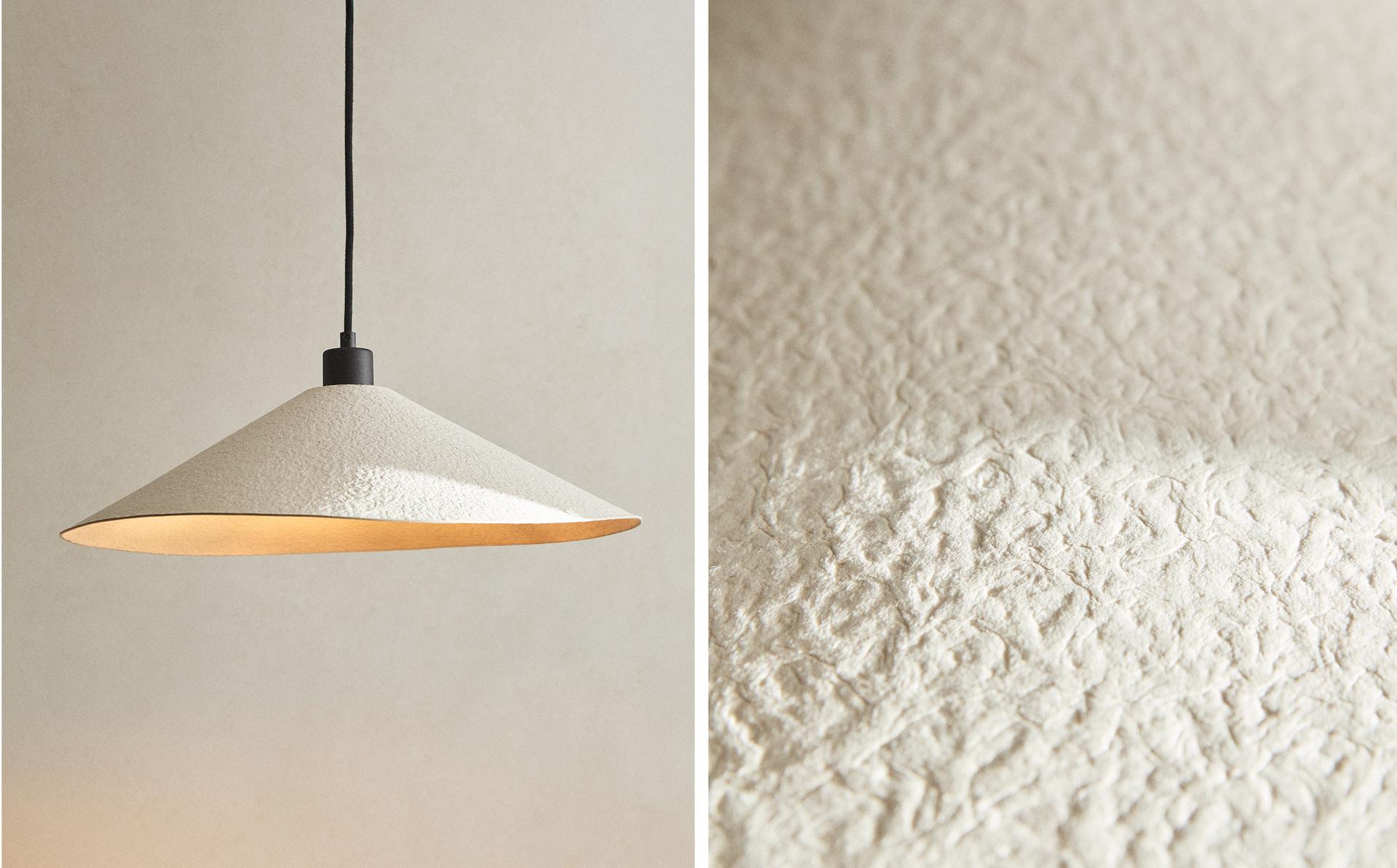 LAMPE SUSPENSION PAPIER FORMAT MOYEN