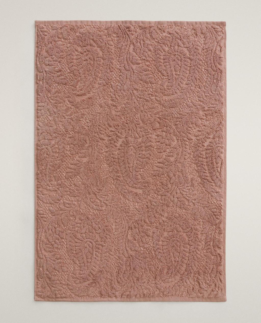 TAPIS DE BAIN JACQUARD PAISLEY