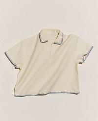 KIDS' STITCH BEACH POLO SHIRT