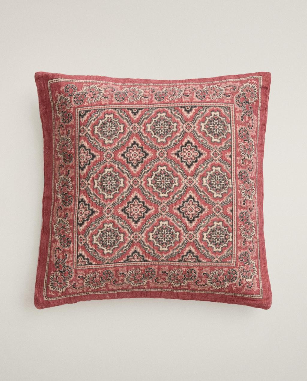 FLORAL CUSHION COVER