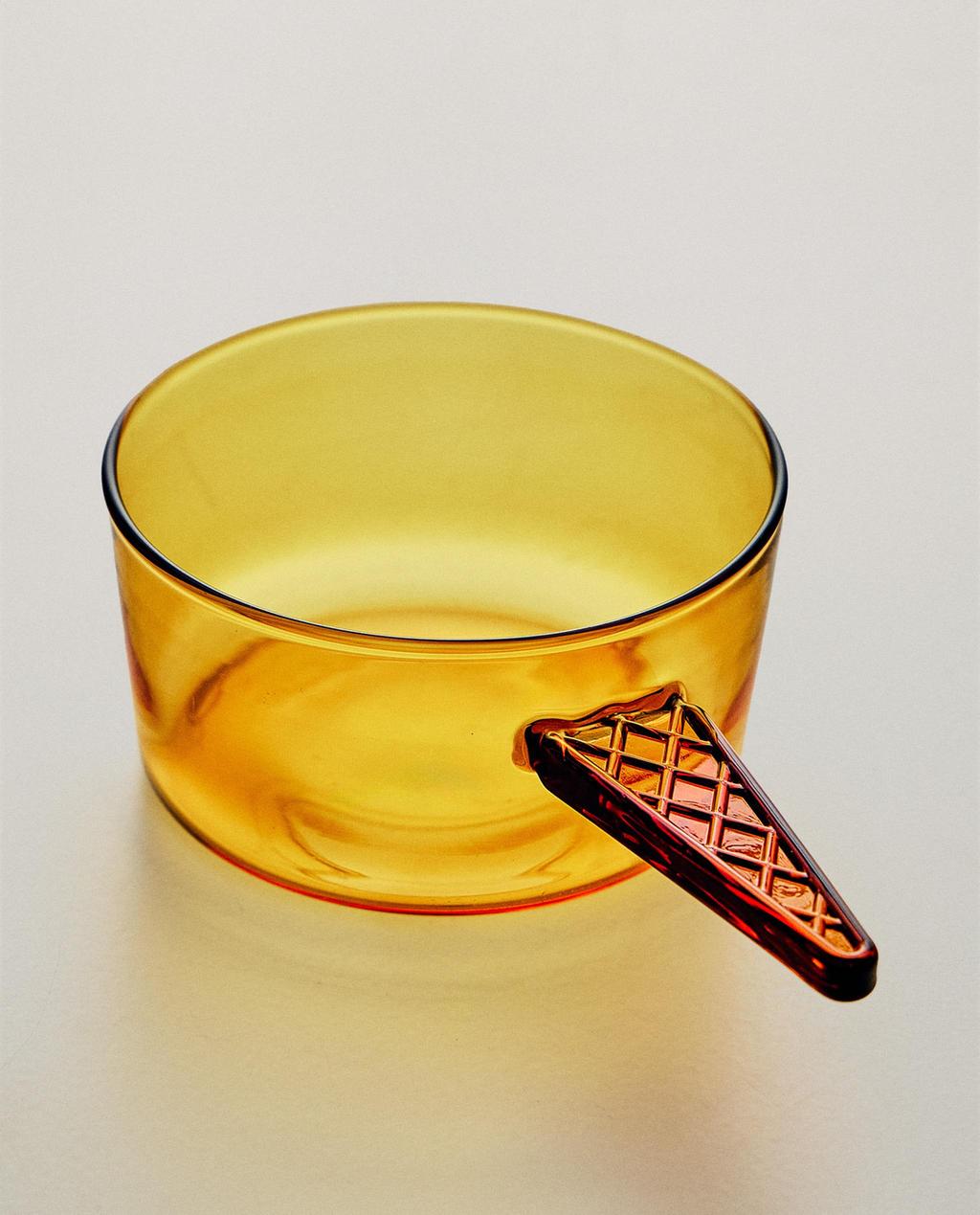 CIOTOLA GELATO IN BOROSILICATO CON MANICO