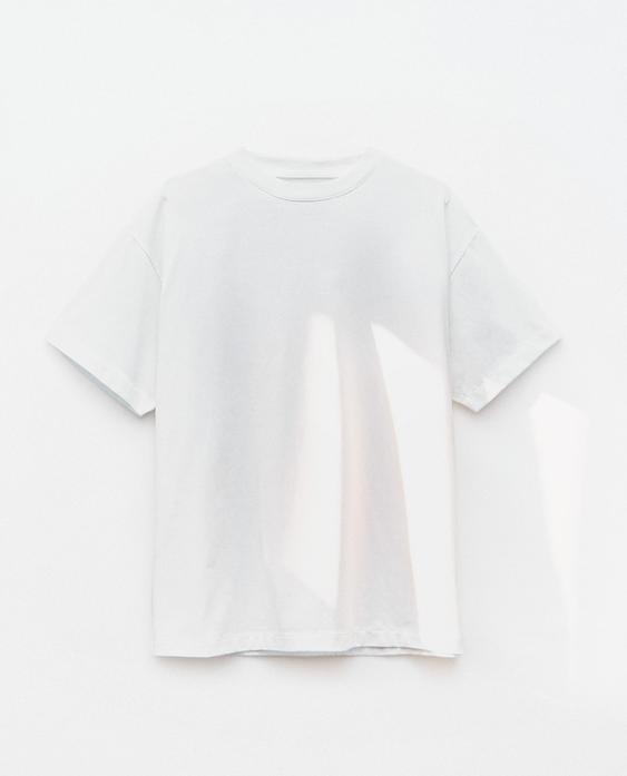 T-SHIRT MANCHES COURTES EN COTON