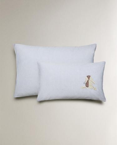 KIDS' RABBIT COTTON PILLOWCASE