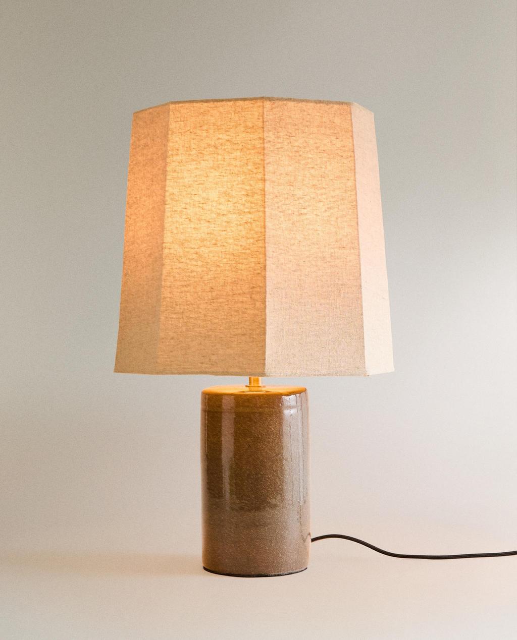 STONEWARE TABLE LAMP