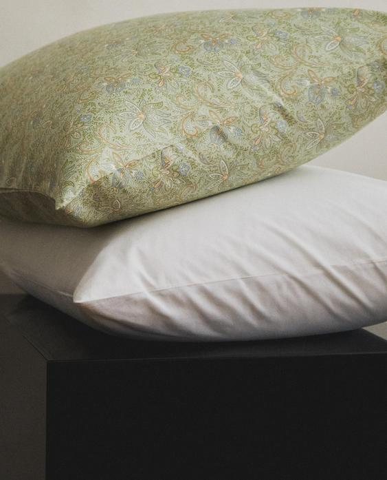 TAIE D’OREILLER SATIN CACHEMIRE
