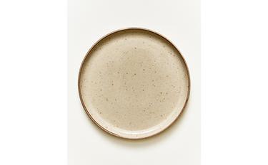 STONEWARE DESSERT PLATE