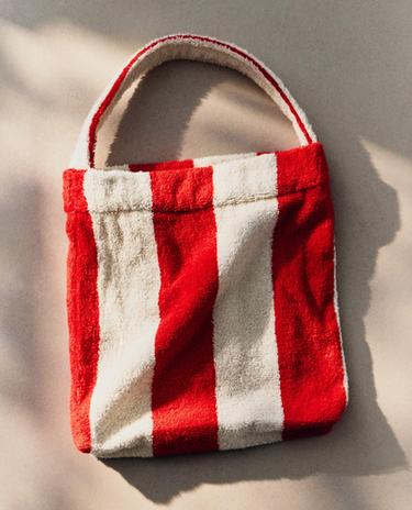 LITEN STRANDNECESSÄR I FROTTÉ