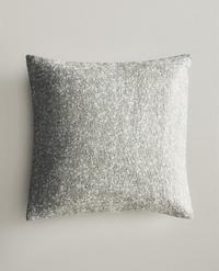 FLORAL JACQUARD CUSHION COVER