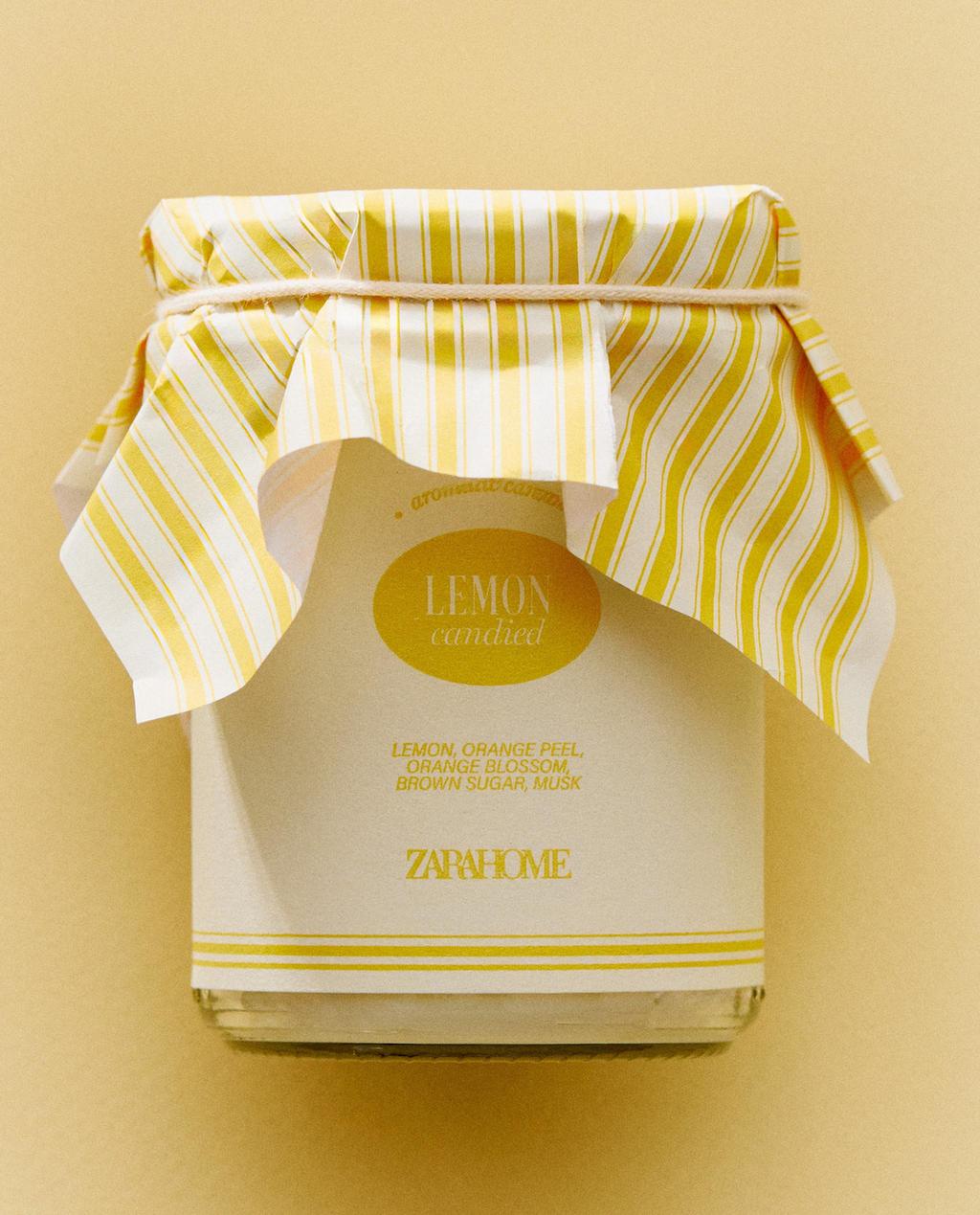 (130 G) CANDELA PROFUMATA LEMON CANDIED