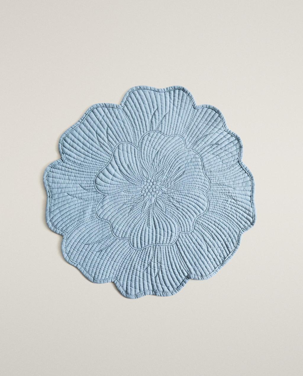 SET DE TABLE MATELASSÉ FLEUR