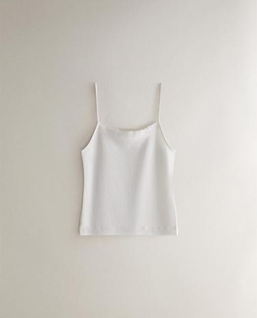 COTTON JERSEY TOP