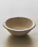 EARTHENWARE BOWL WITH RAISED EDGE