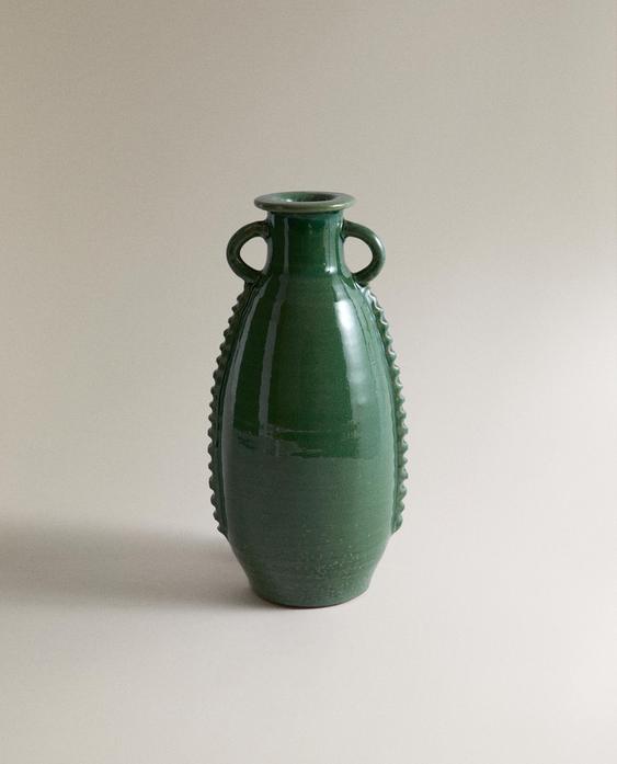JARRA DECORATIVA EM TERRACOTA