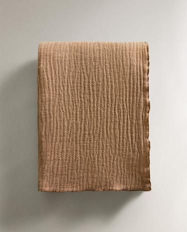 REVERSIBLE COTTON THROW