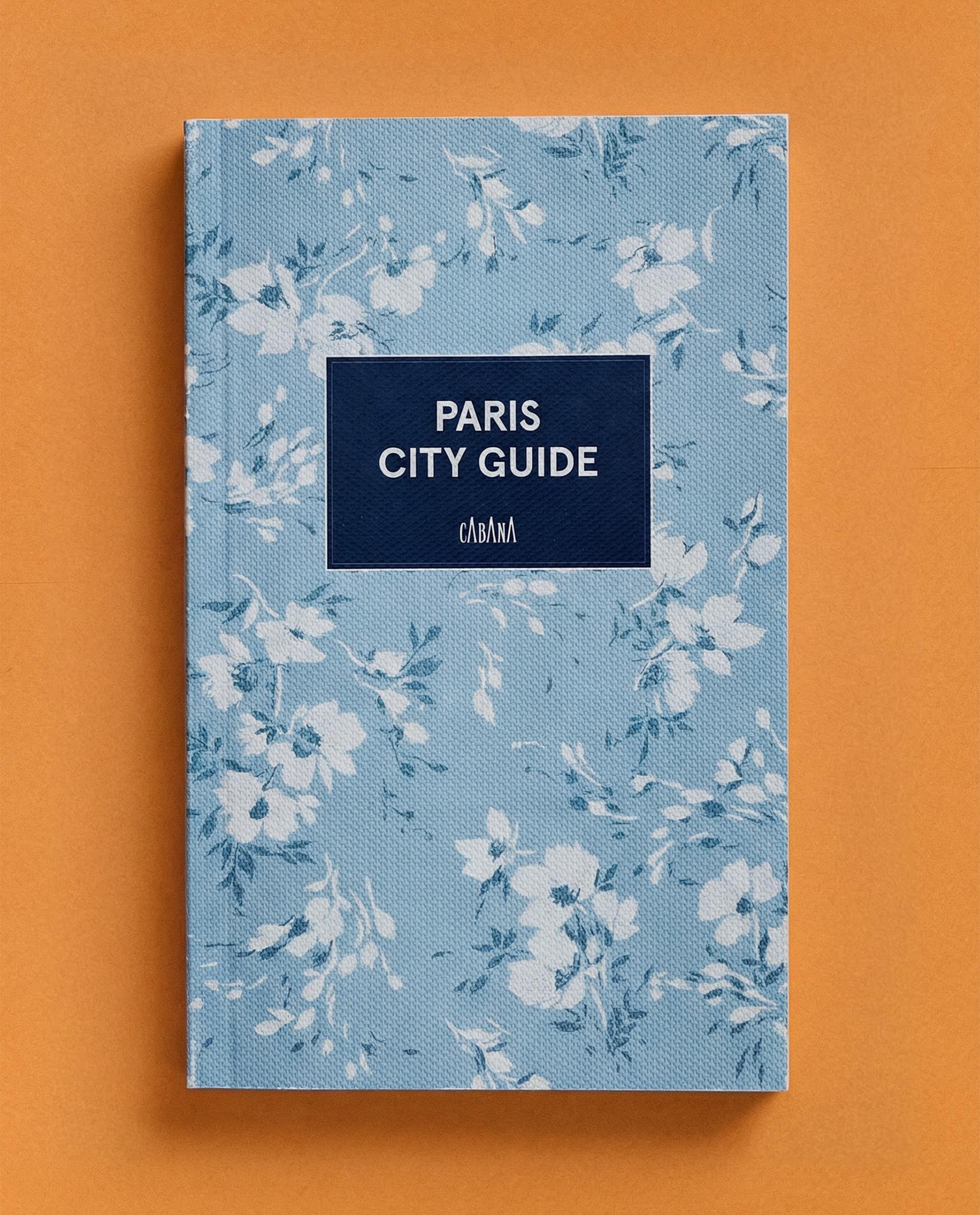 PARIS CITY GUIDE CABANA BOOK
