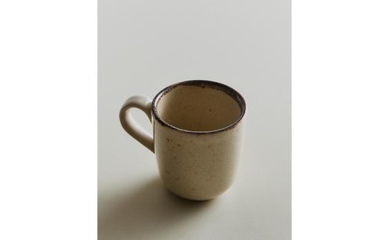 STONEWARE COFFEE CUP