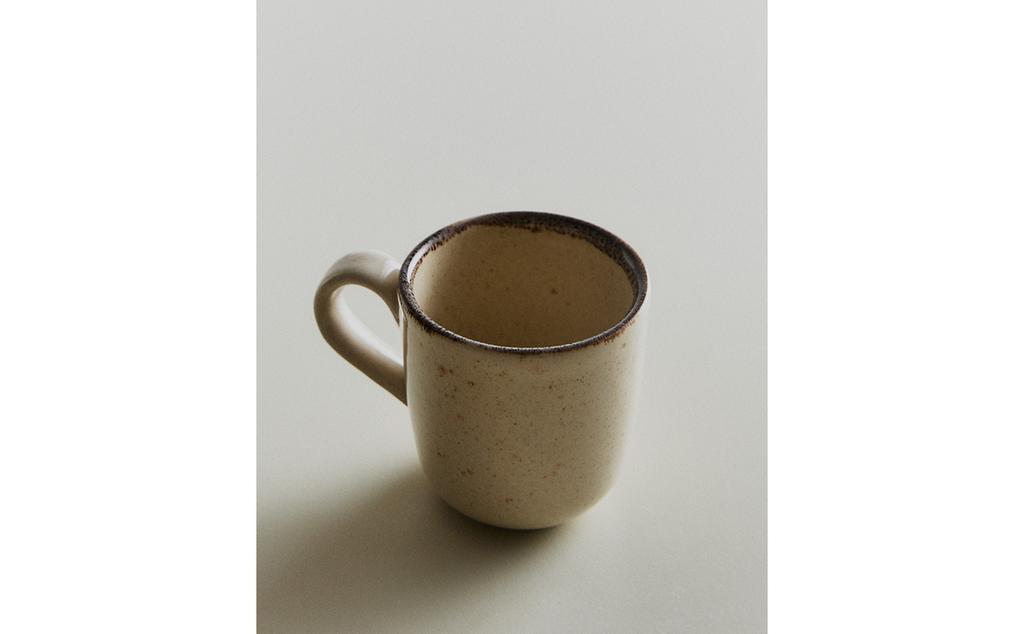 STONEWARE COFFEE CUP
