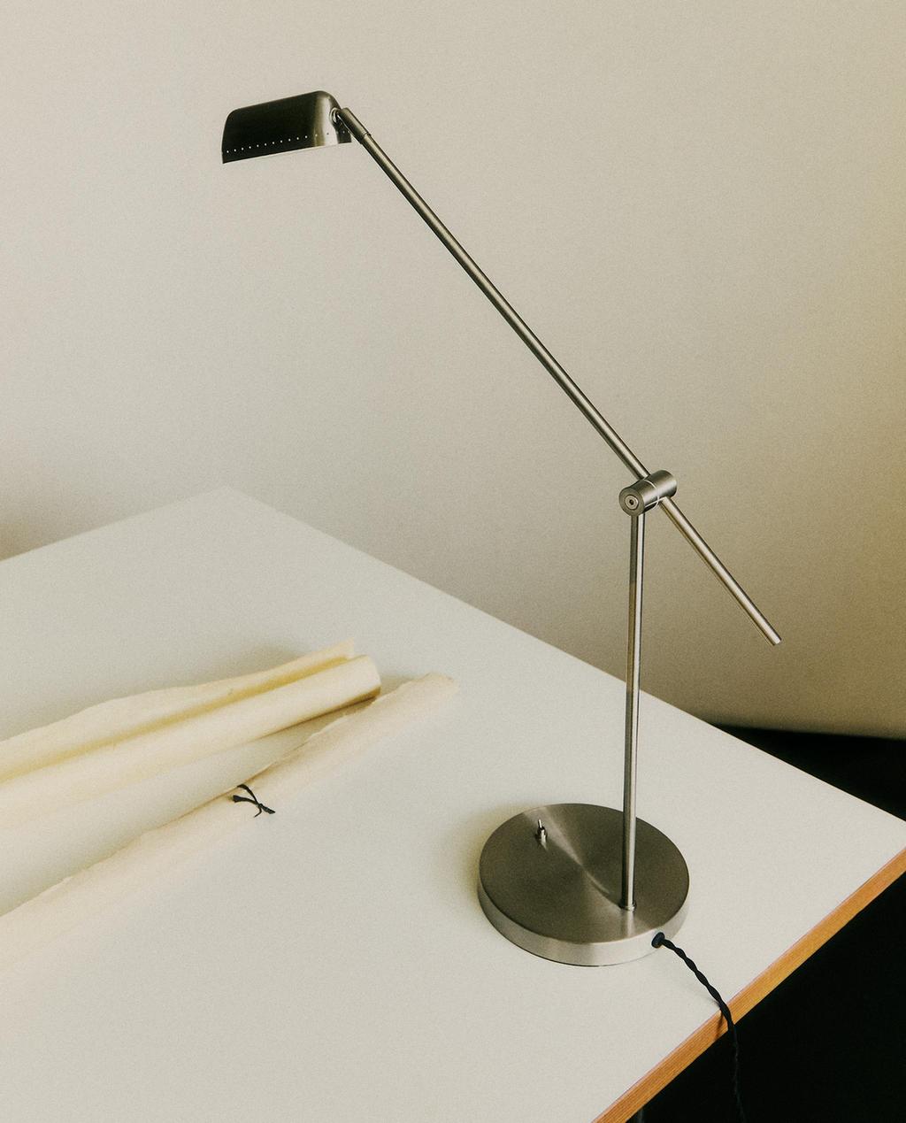 METALEN BUREAULAMP
