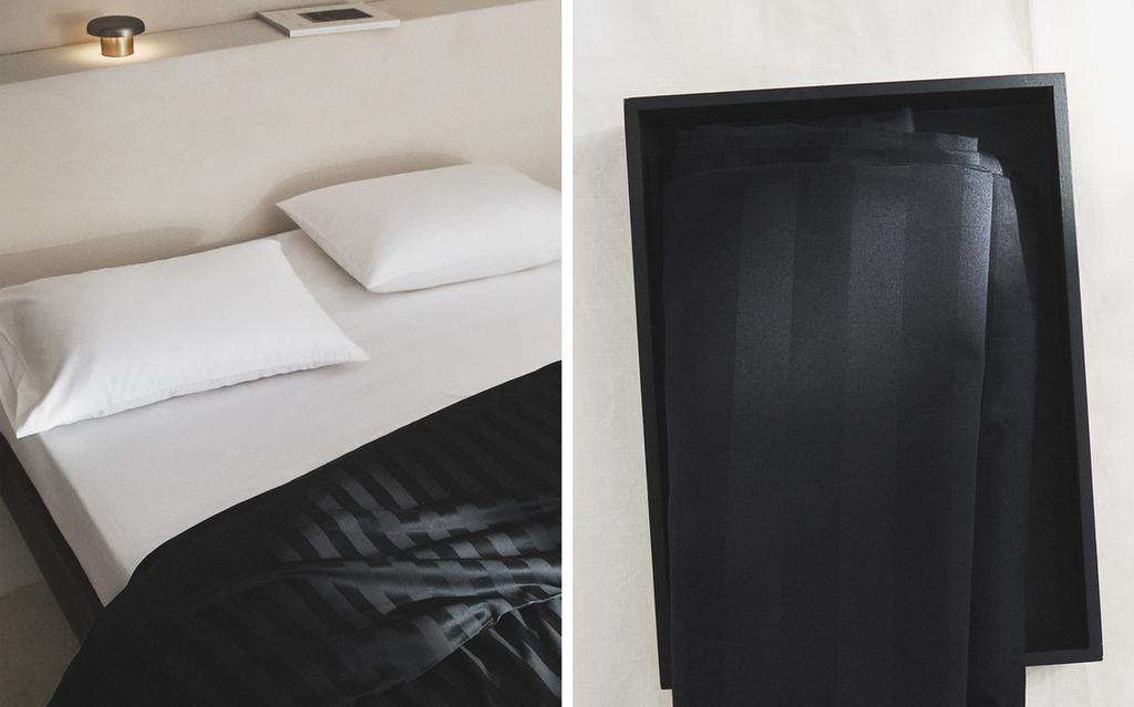 COUETTE SATIN RAYURES (500 FILS)