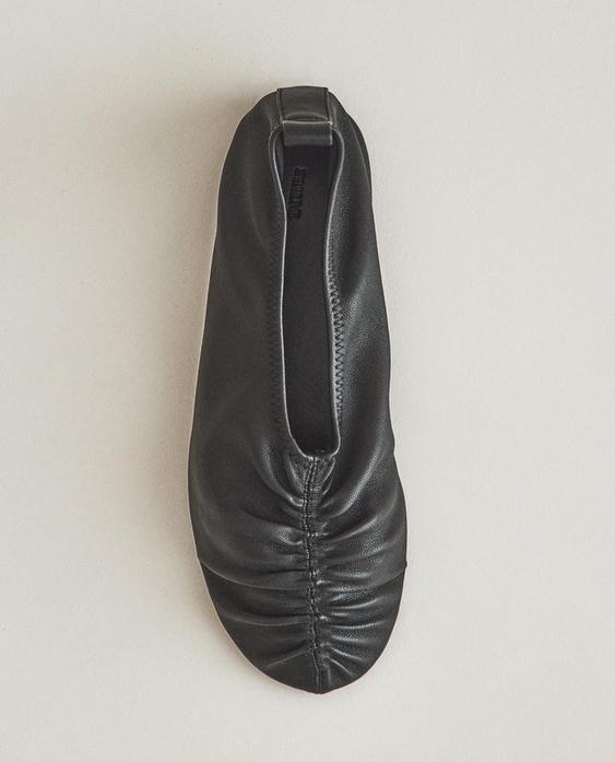 BAILARINA PLIEGUES PIEL