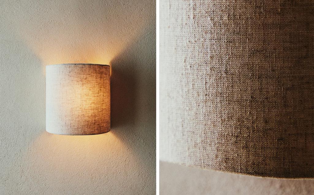 LINEN LAMP | WALL LIGHT