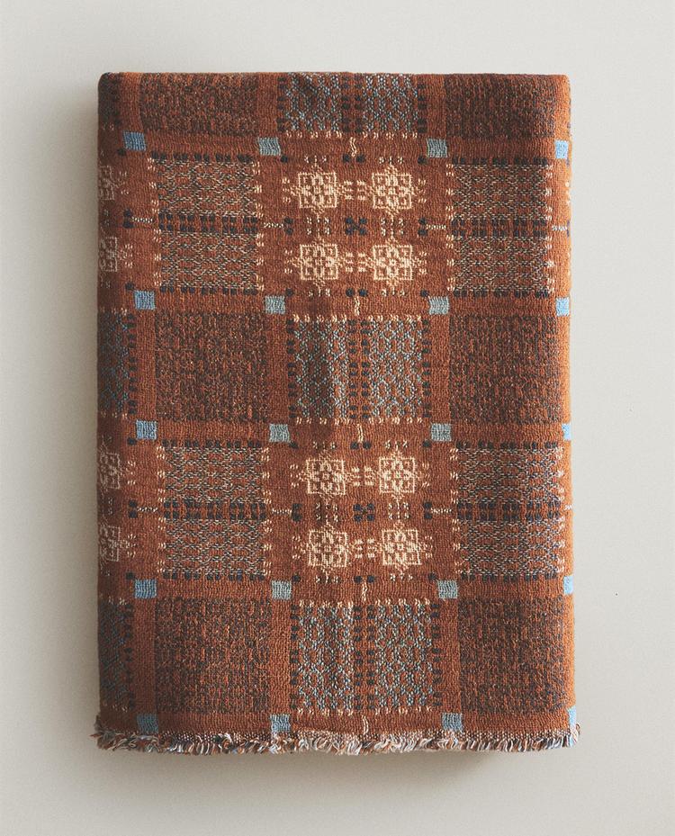 COUVERTURE MOTIF GÉOMÉTRIQUE