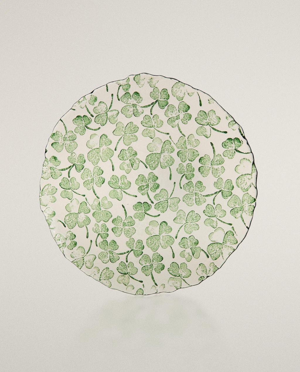 CLOVER SERVICE PLATE