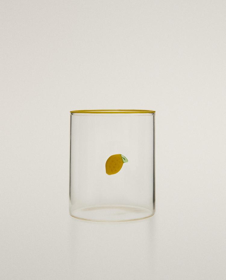 BOROSILICATE GLASS FRUIT TUMBLER