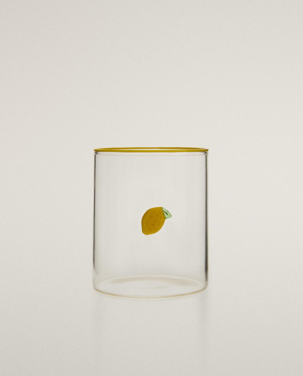 BOROSILICATE GLASS FRUIT TUMBLER