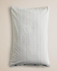 FUNDA ALMOHADA INFANTIL ALGODÓN CUADROS